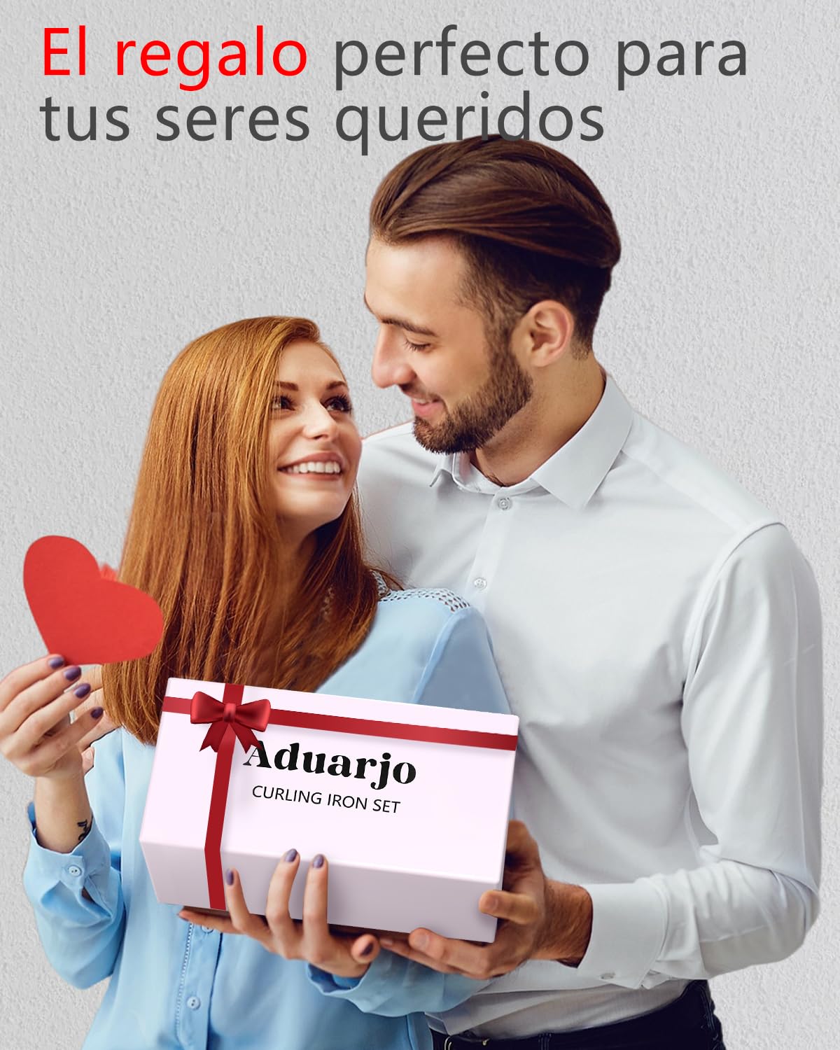 Rizador de Pelo 5 en 1, Set de Varilla para Rizar con Crimper Waver para Pelo y 4 Barriles Cerámicos Intercambiables (0.35"-1.25'') Calentamiento Rápido Doble Voltaje Rizador de Pelo Regalos