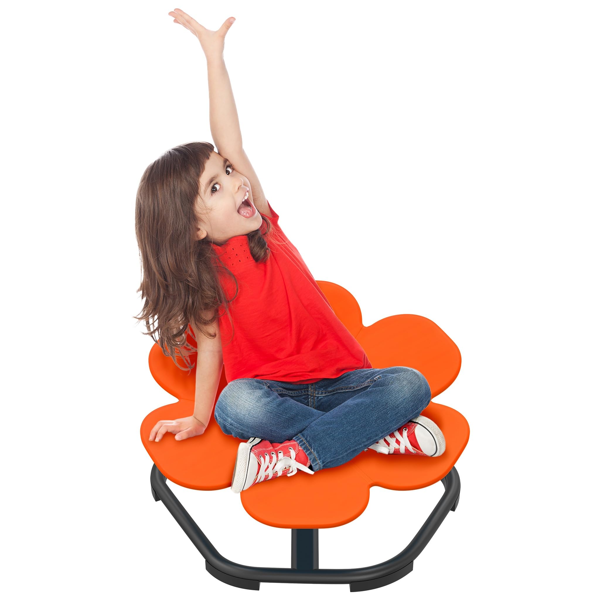 FIVMEN Carrousel Chaise pivotante pour autisme pour enfants Entraînement coordination physique et équilibre sensoriel Tabouret rotatif pour enfants