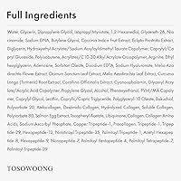 Vista 6 de TOSOWOONG Pink Peptide 12 PDRN Serum With Salmon DNA PDRN 10,320ppm, 12 Peptides, Niacinamide, Skin glow, Hydrating, Moisturizing, Firming, Uneven