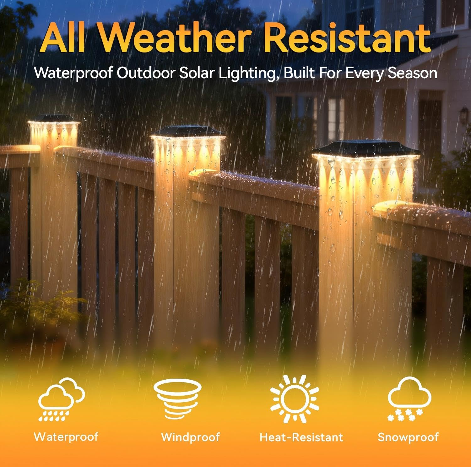 ZCXLIGHT Solar-Pfostenkappen-Lichter, 4 x 4 Pfosten, wasserdicht, 16 LEDs, Spot-Linse, 12 Stück Zaunpfosten, Solarleuchten, 4 x 4, 3,5 x 3,5 cm, Vinyl-Holzpfosten, Solarpfosten für Garten, Terrasse