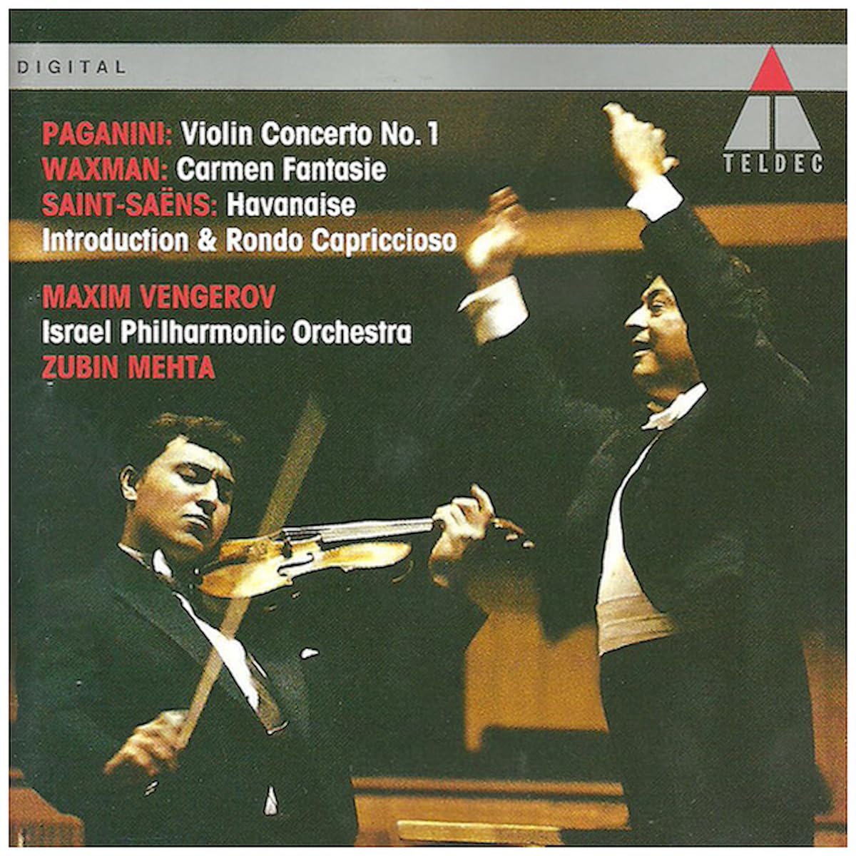 Violin Concerto 1 [Audio CD] Paganini; Mehta and Ipo