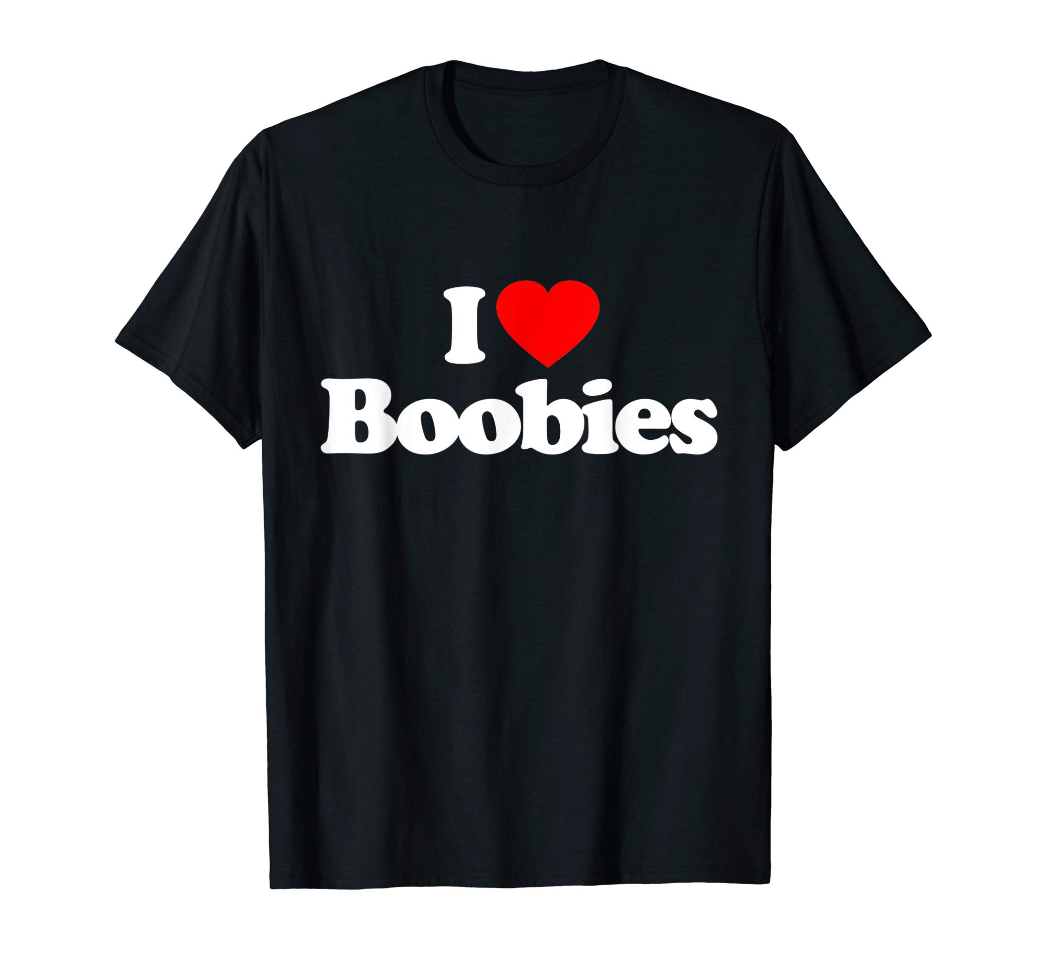 I Love Boobies Heart Souvenir @ Funny T-Shirt