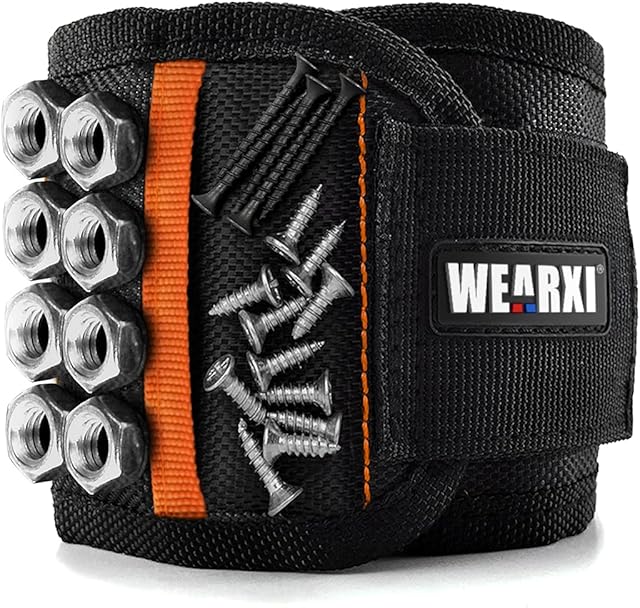 WEARXI Gifts for Men Valentines, Mens Gifts for Dad Magnetic Wristband, Valentines Birthday Gifts for Him, Presents for Men, Gifts for Men Who Have Everything, Gadgets for Men, Gifts For Fathers Day