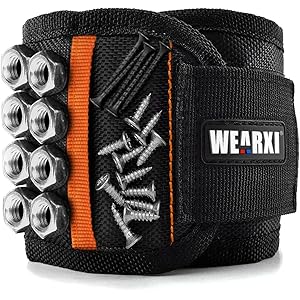 Bracciale Magnetico EIHI Per Uomo - Ideale Per Lavoro Fai Da Te, Regalo Originale Per Papà, Marito O Amici - Foto 4