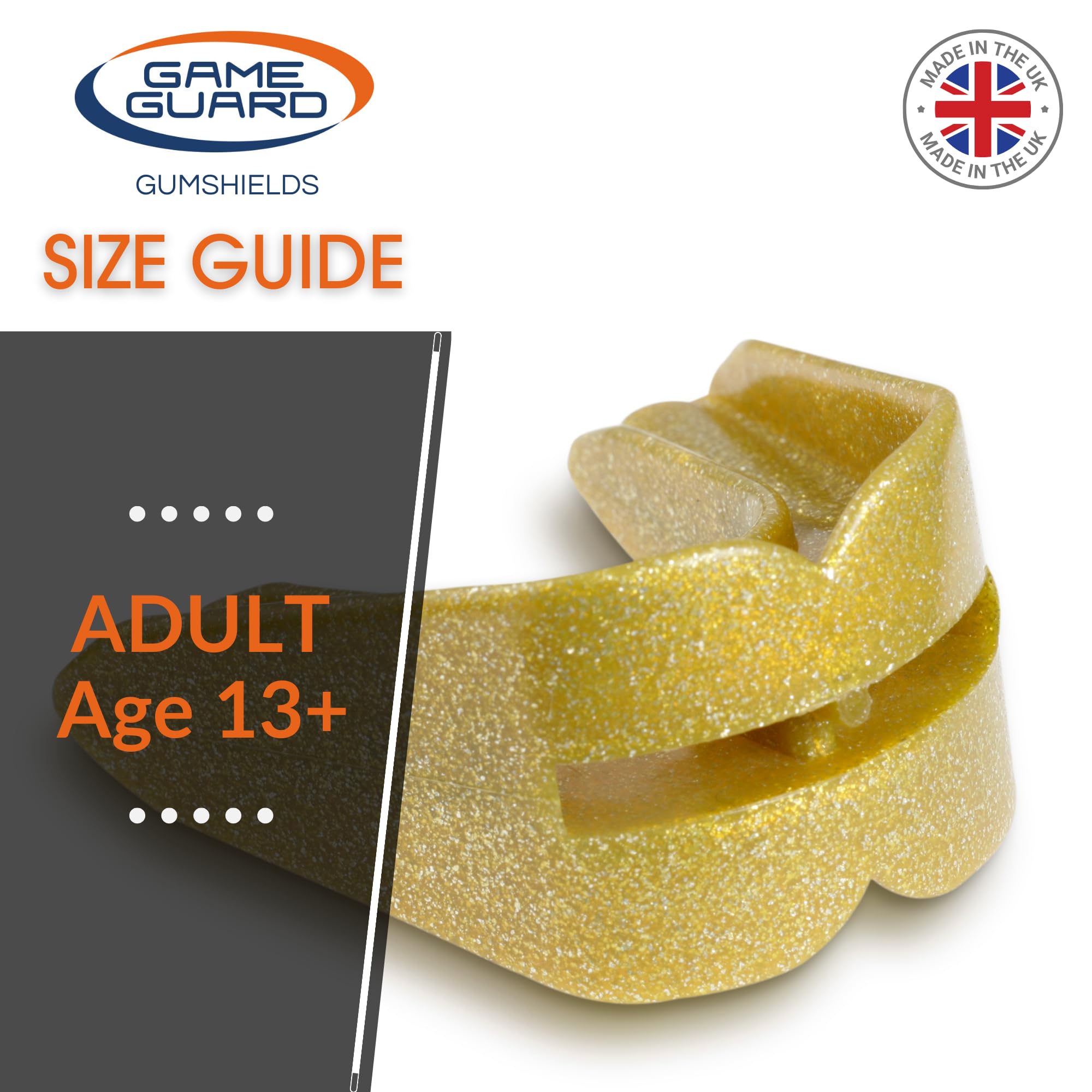 GAME GUARD Doppio paradenti/Proteggi denti/Paradenti - Paradenti, Approvato CE, Boxe, MMA, Sport di Game Guard