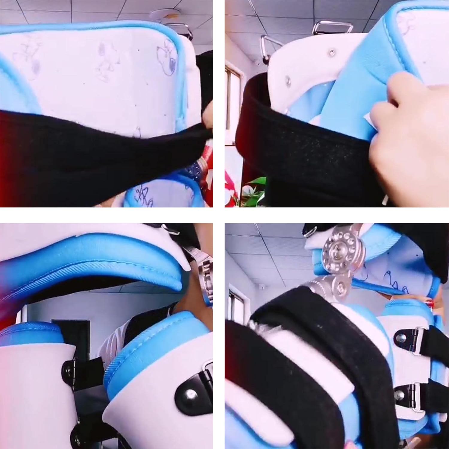 Children's Hip Joint Dislocation of Hip Abduction Orthosis Adjustable Hip Abduction Bracket Hip Dysplasia Corrector,A,L
