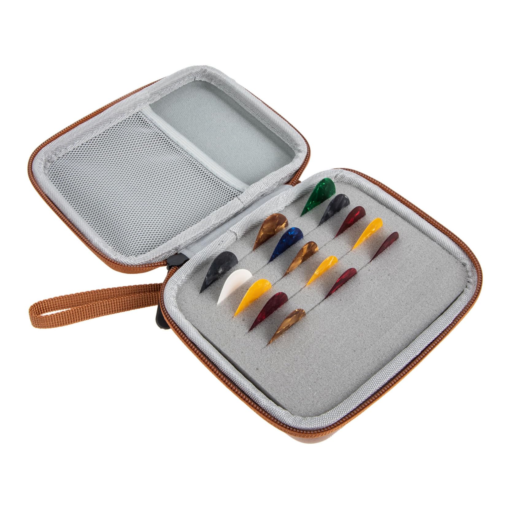 BESTonZON 3sätze Guitar Picks Set Mit Ergonomische Folk-gitarren-picks Zufälligen Farben Mit Praktischem Aufbewahrungsbeutel Für Gitarristen Langlebig Und Tragbar