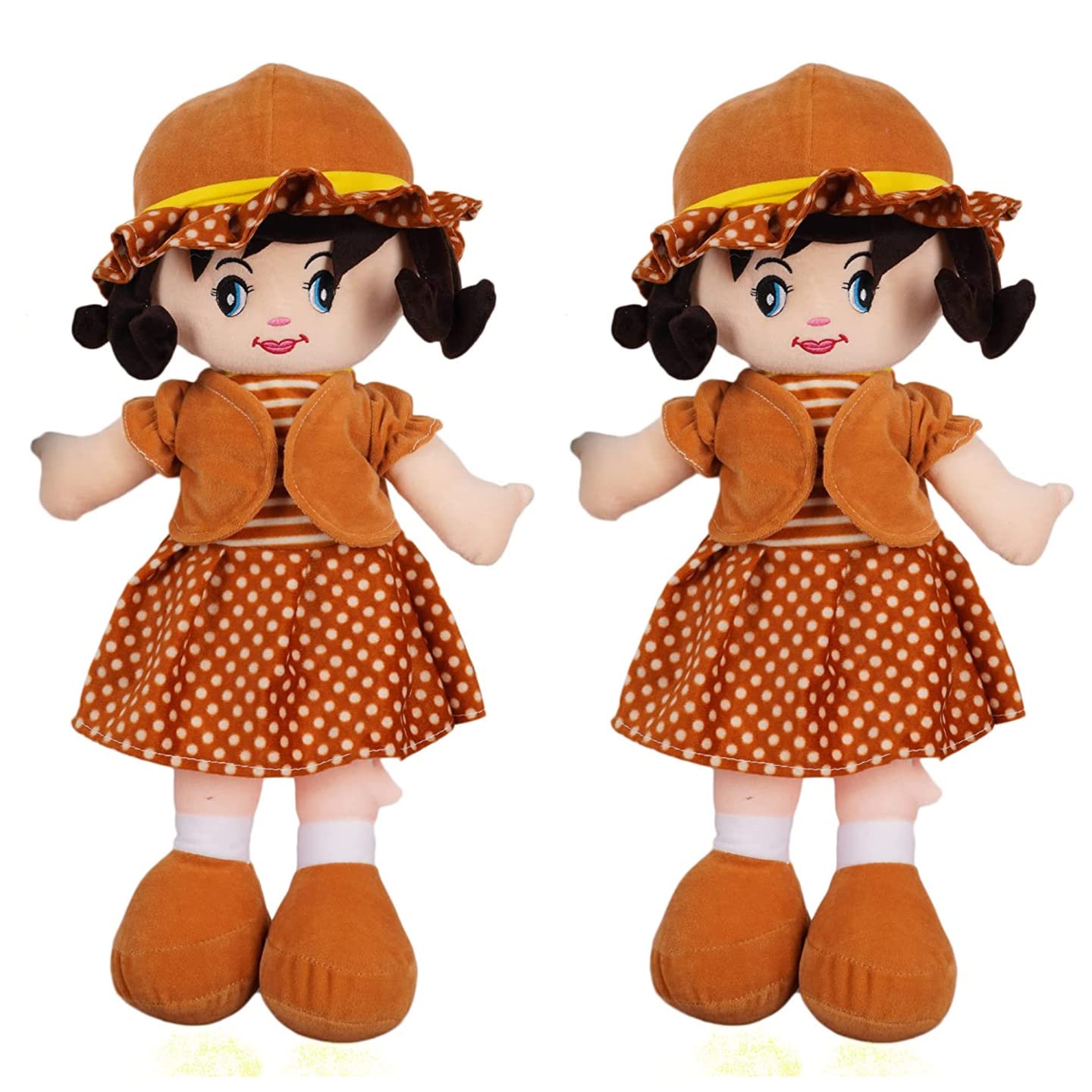 Buy happykiddy Toys Combo Pack of 2 Winky Dolls Soft Toy for Kids