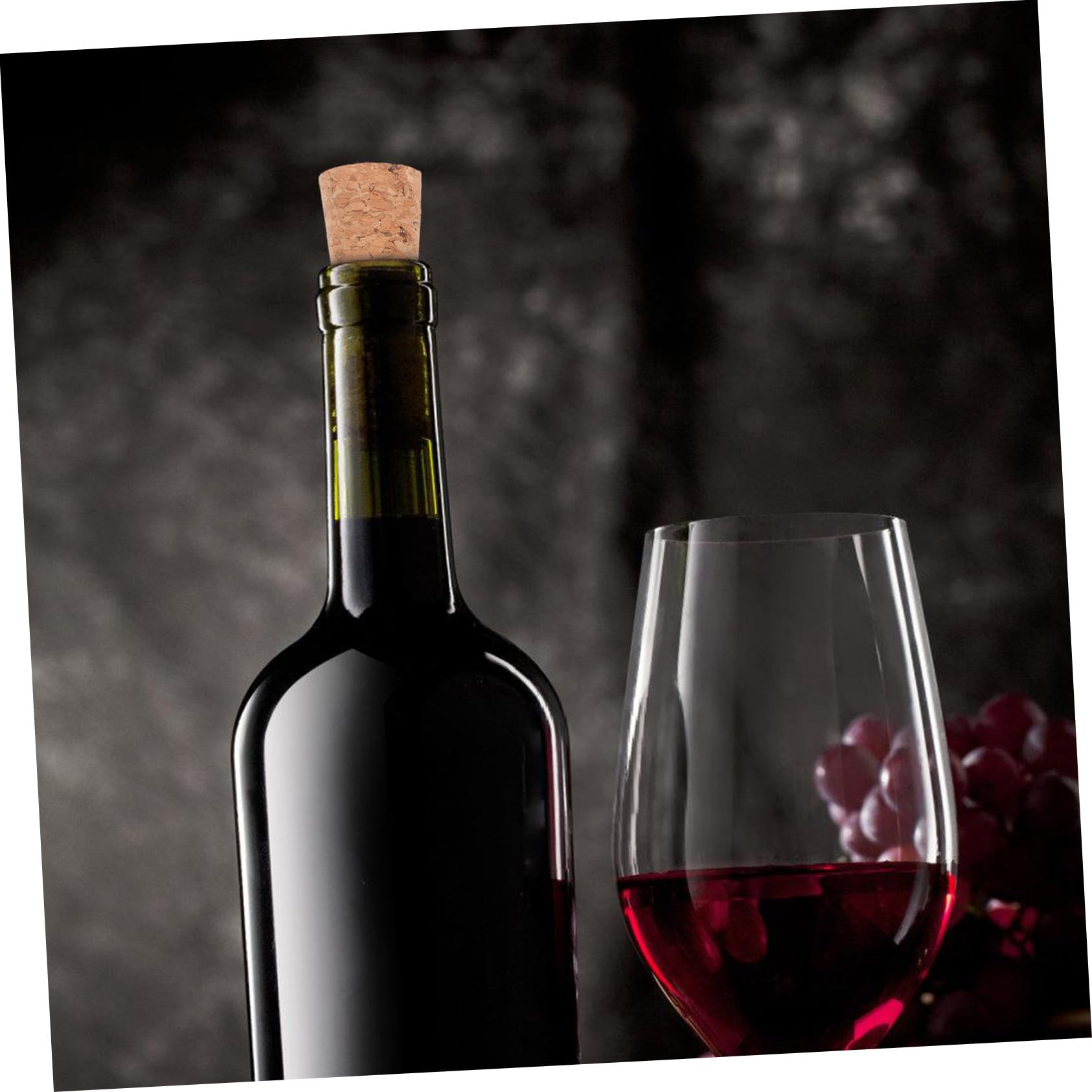 iplusmile Tappi per Bottiglie di Vino in Sughero 100 Pezzi, Khaki