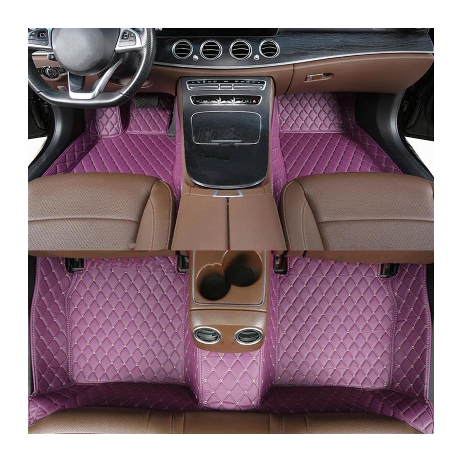 Tapis de sol étanches pour sorties en famille et voyages Ford F-150 7 places