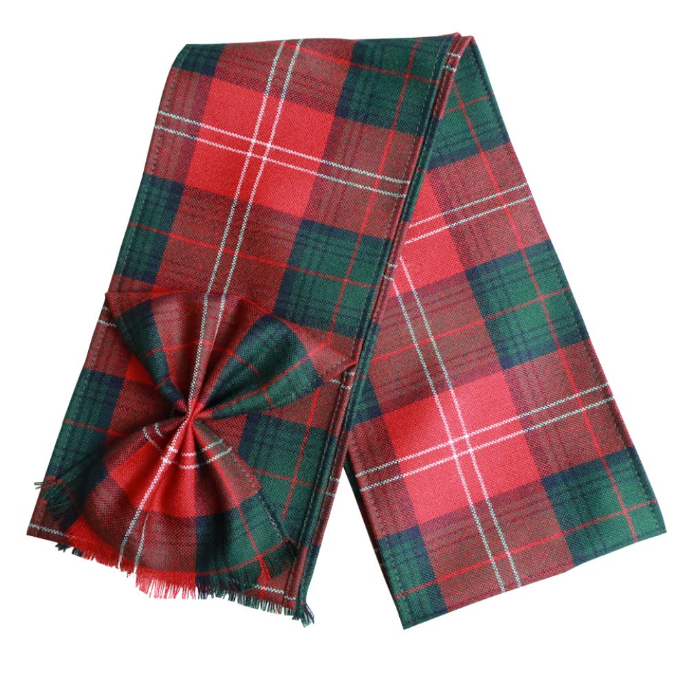 Ingles Buchan Women's Chisholm Wool Tartan Minisash Mini Sash With Rosette