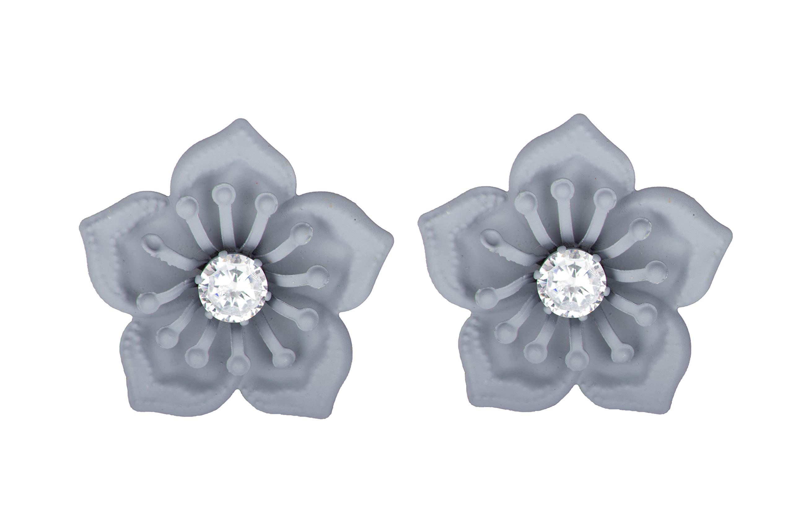 See full amazon price history chart for JFL - Stylish Fancy Floral Solitaire Cz American Diamond Grey Matt Rubber Coated Earrings for Women & Girls under 500,Valentine JFL - Stylish Fancy Floral Solitaire Cz American Diamond Grey Matt Rubber Coated Earrings for Women & Girls under 500,Valentine (B07T3RNBP6) Amazon Price History, Amazon Price Tracker