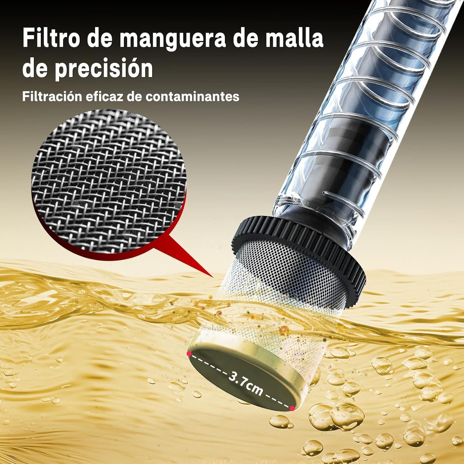 Bomba de Diesel Gasoil 12V 175W para transferir combustible con mangueras, 0-50 L/min