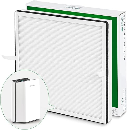 Afloia Filtro original de 3 etapas, compatible con purificador de aire Europa, elimina el 99.99% de pelo de mascotas, olor, polvo, humo, moho y polen