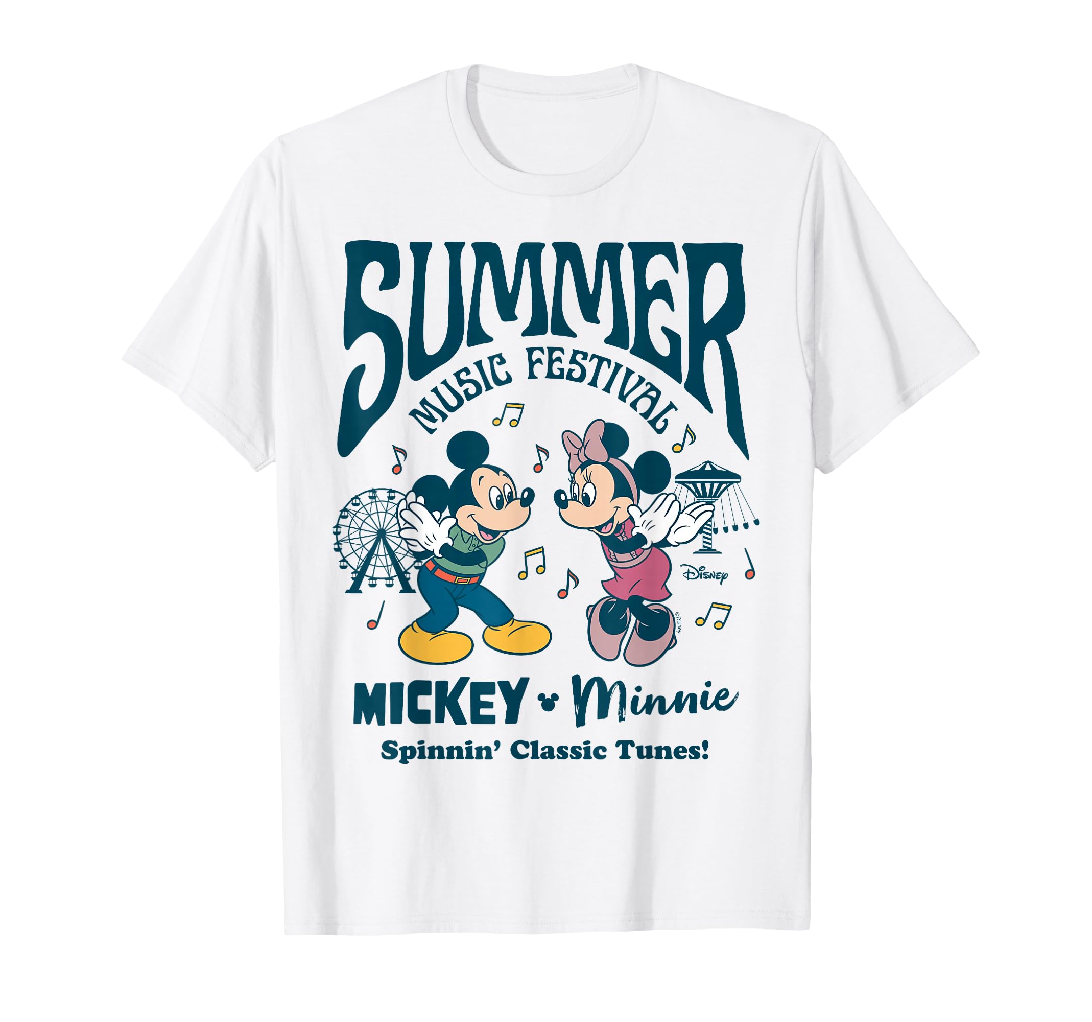 Disney - Mickey Minnie Summer Music Festival T-Shirt