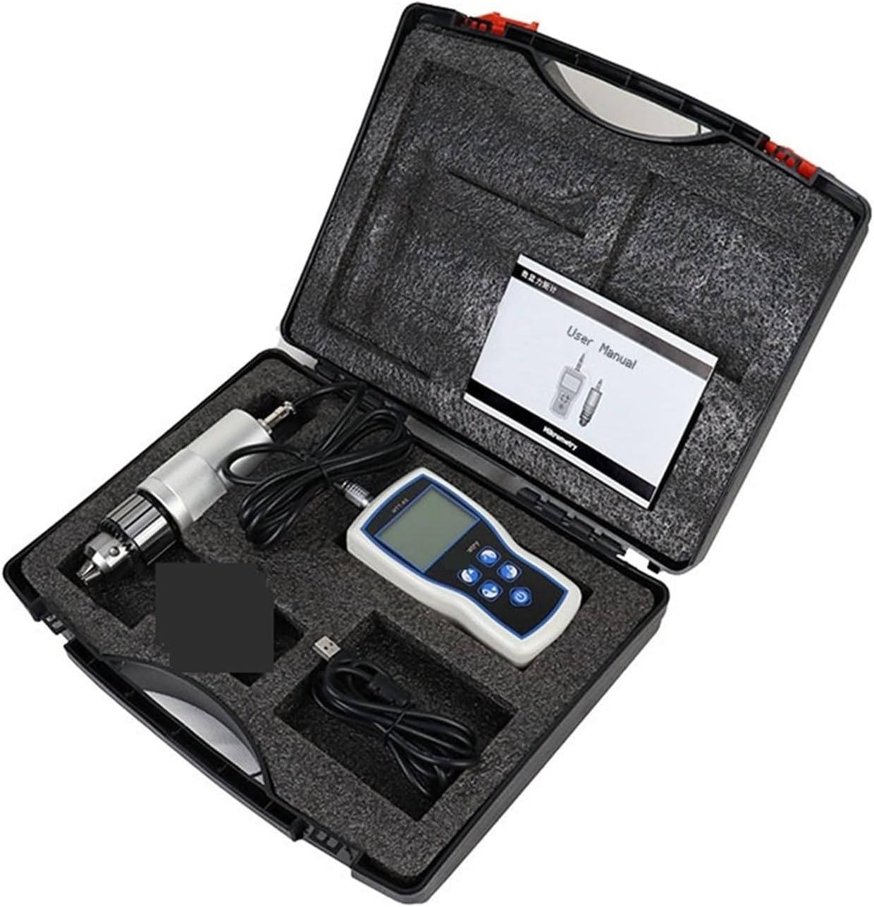 Torque Adapter Digital Torque Meter Electric Screwdriver Wrench Switching Pressure Testing Calibration Tester Physical Instrument