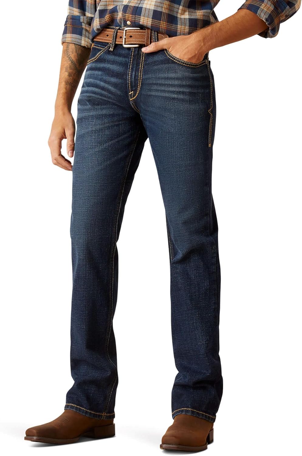 Ariat Men's MNS M8 Reese SLM Jean Tornado