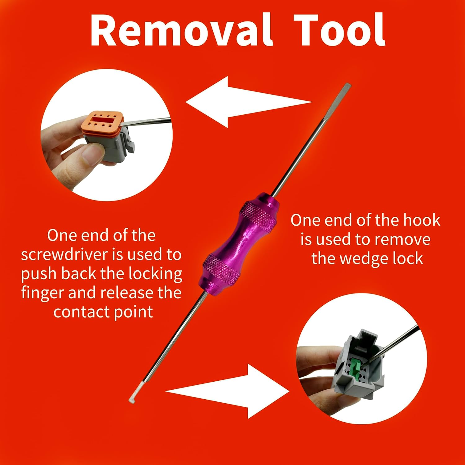 for Deutsch Connectors Kit 750PCS - 2/3/4/6/8/12 Pin DT Connectors with Removal Tool,with Size14-20AWG Stamped Contacts IP68 Waterproof for Automotive Application