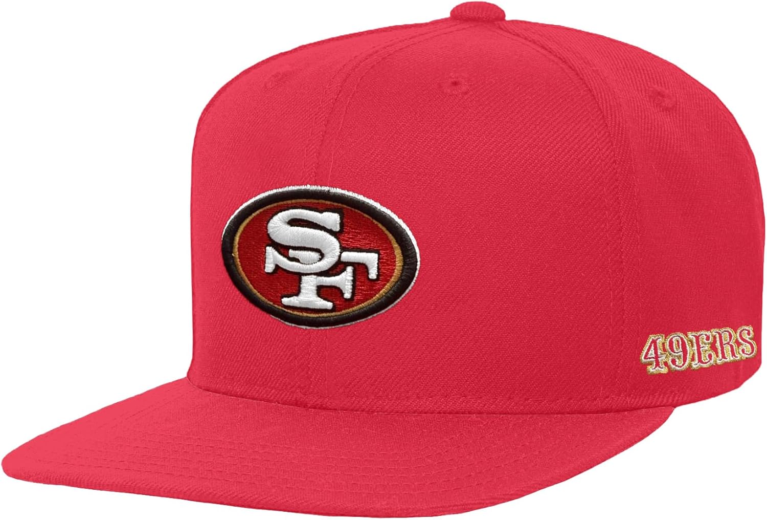 NFL Kids Youth Boys 8-20 Team Color Core Embroidered Primary Logo Adjustable Snapback Hat One Size Fits All
