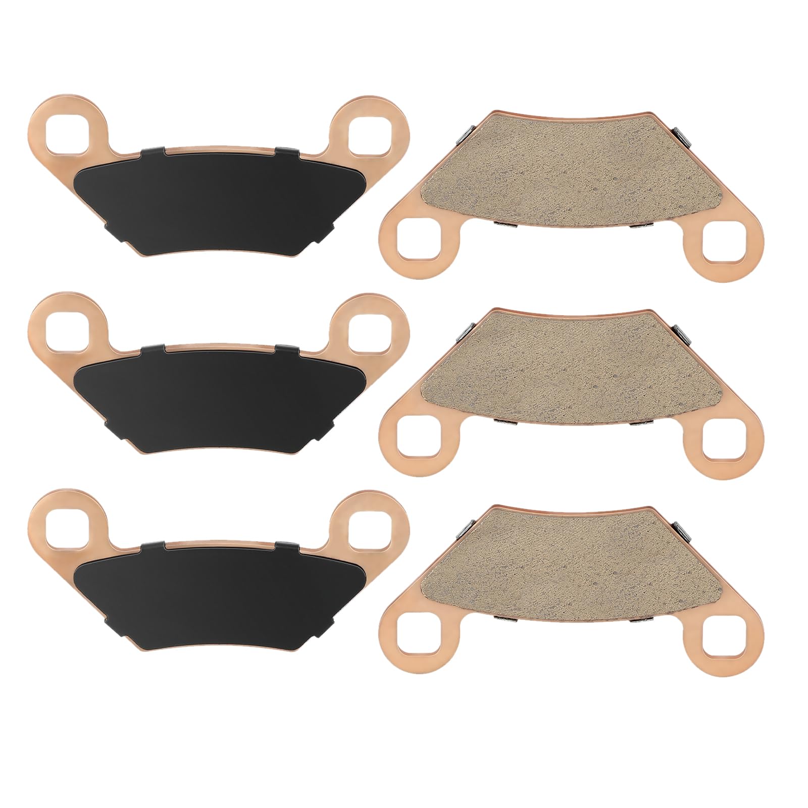 Vordere und Hintere Bremsbeläge Sinter für Polaris Sportsman 300/400 / 450/500 / 550/570 / 800/850 / ETX Scrambler 850 Predator Outlaw 500 Hawkeye