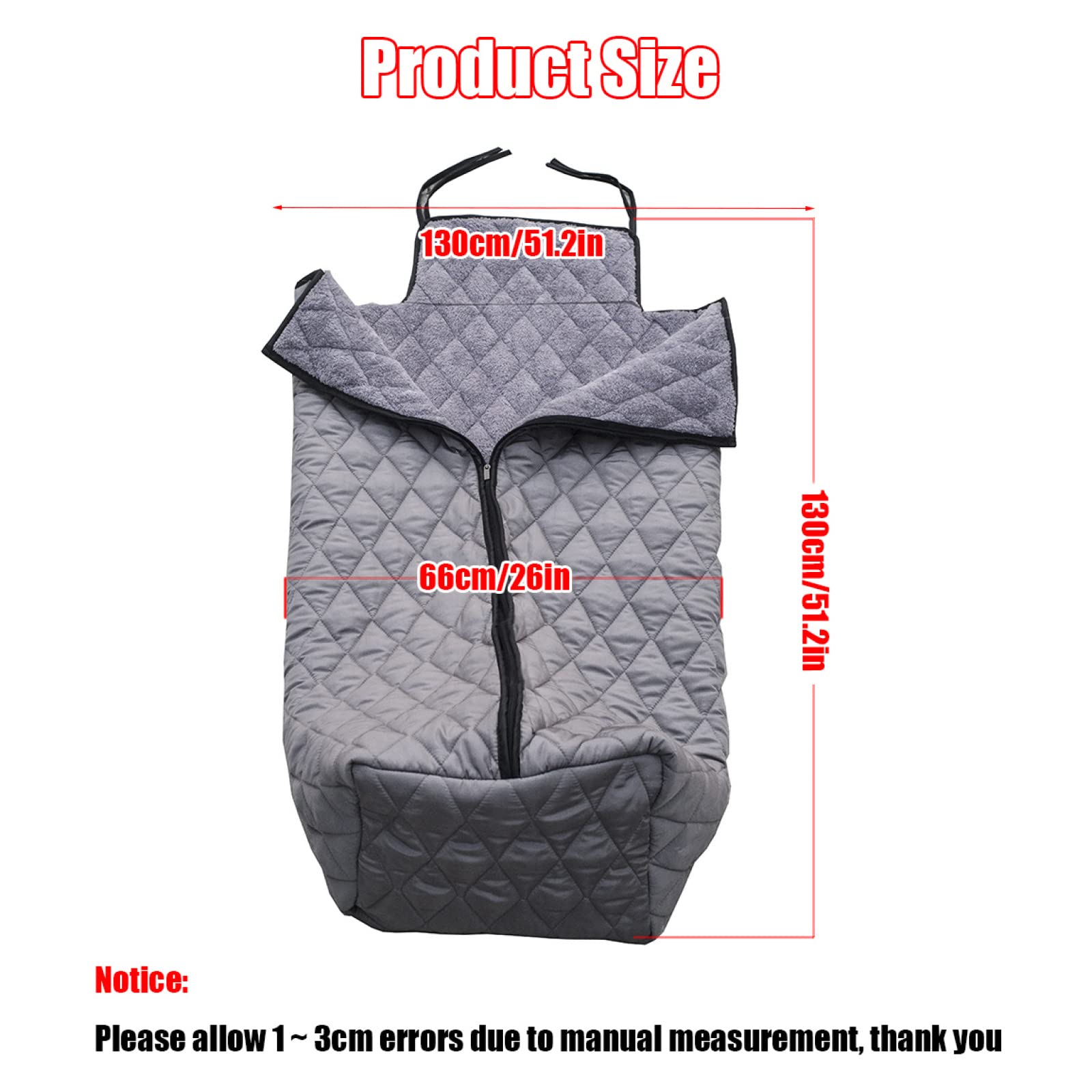 Manta para Silla De Ruedas para Adultos, Manta Ligera para Silla De Ruedas a Prueba De Viento, Saco para Silla De Ruedas para Adultos, Funda Cómoda para Silla De Ruedas para Adultos,Grey
