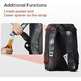 TOURIT Cooler Backpack 30 Cans Lightweight Insulated Backpack Cooler Leak-Proof for Men and Women