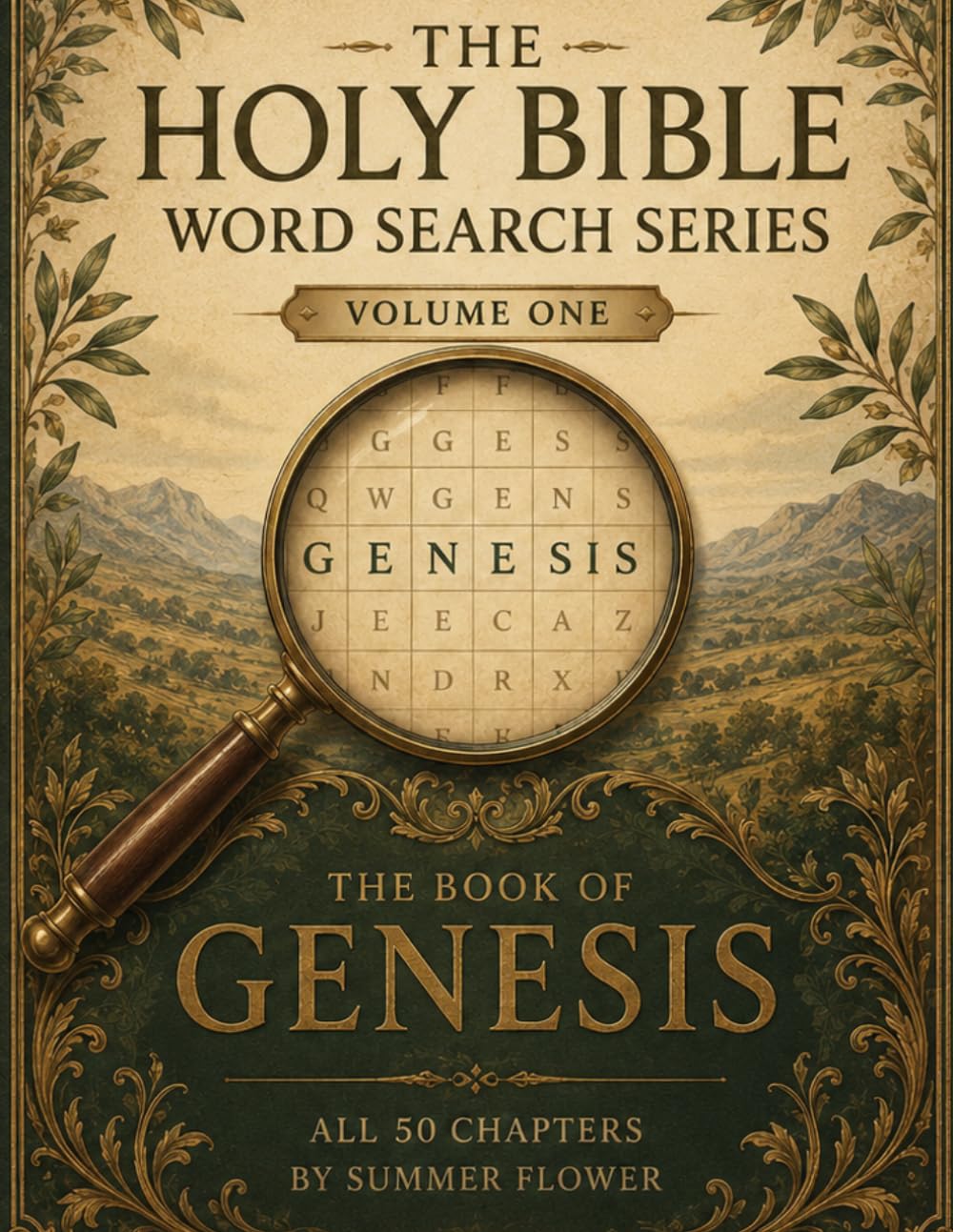 The Holy Bible Word Search Series: Volume One — The Book of Genesis: All 50 Chapters