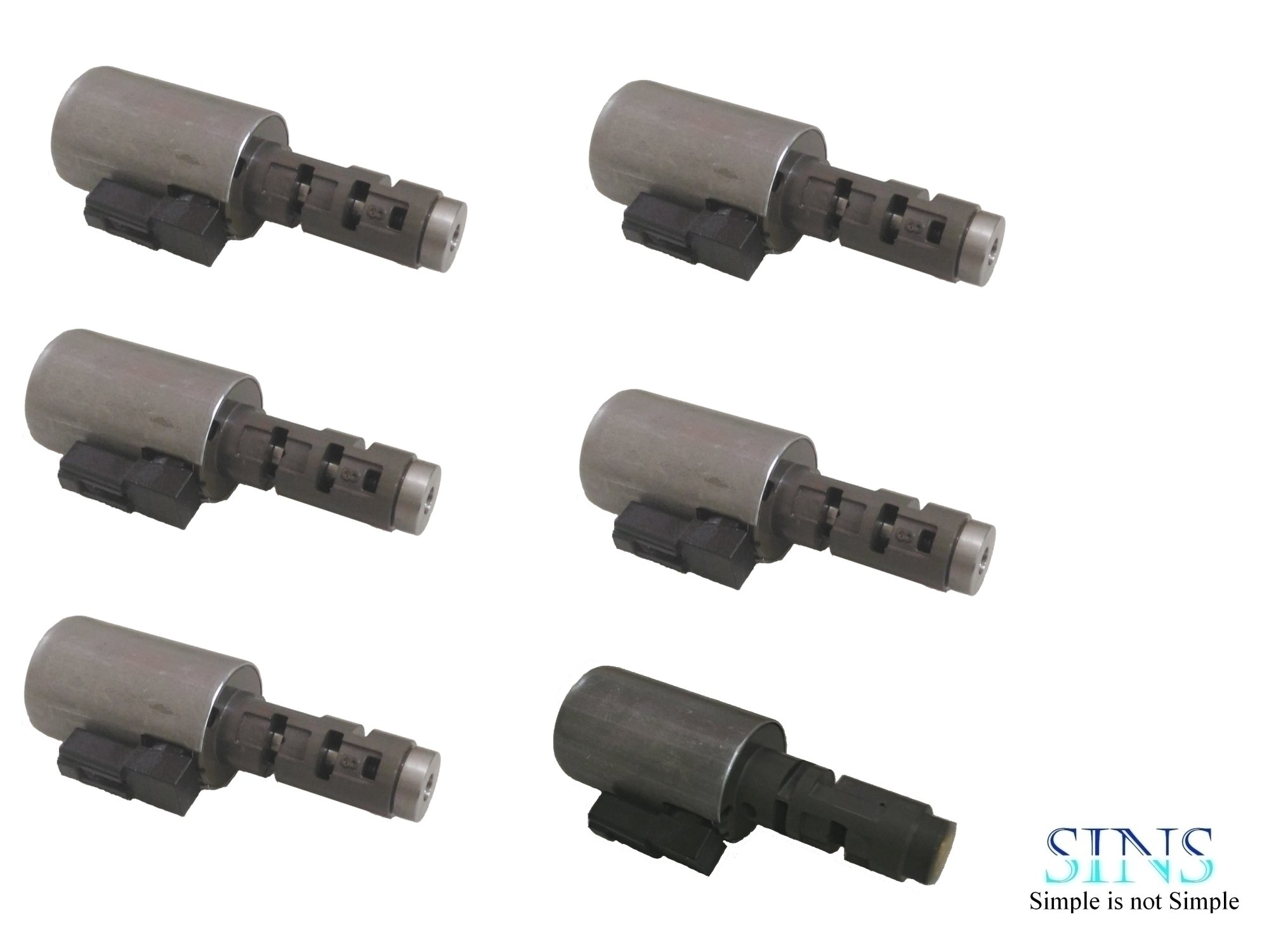 SINS - TF60-SN/09G/TF61-SN/09M/TF62-SN/09K/GA6F21WA Transmission Solenoid Kit 09G325039/A/B/C/D-Larg
