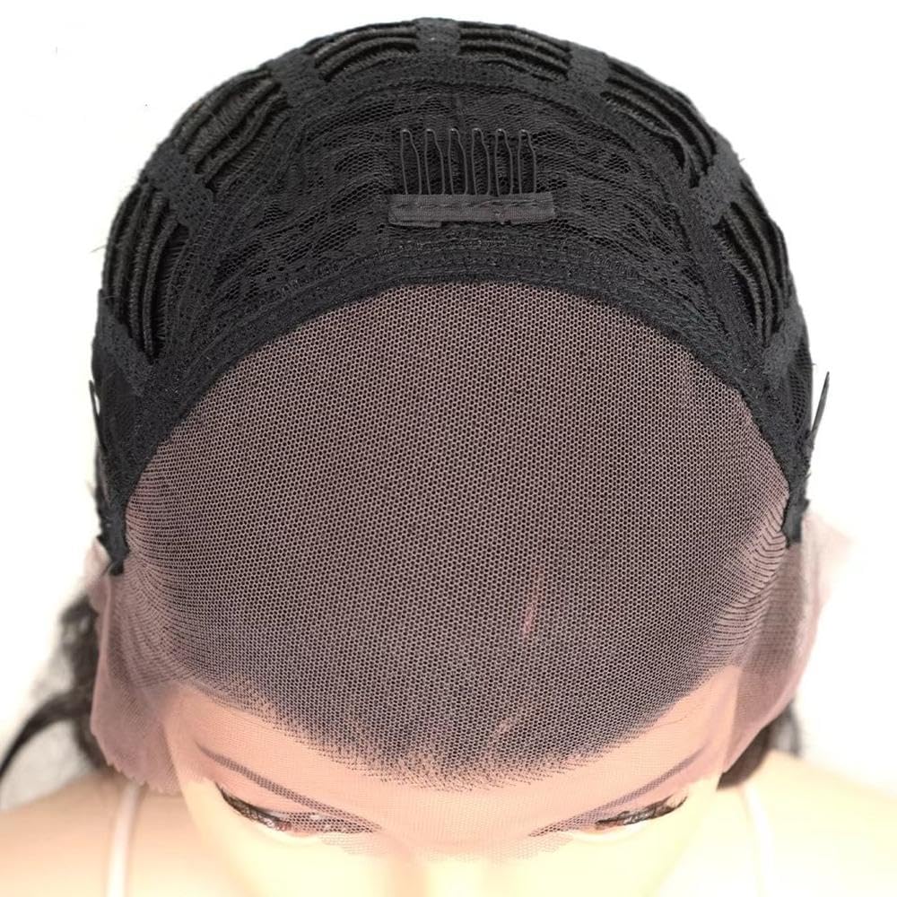 Haarpflege 26 Zoll 13x4 Lace Front Perücke Mit Babyhaar Perücken Ombre Burgund Perücken Für Frauen Körperwelle Hochtemperaturfaser(2)