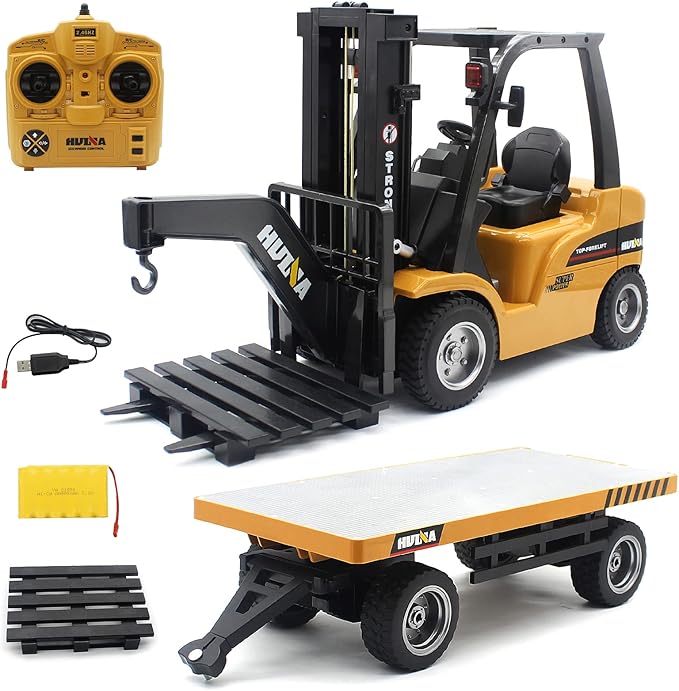 Mostop Remote Control Forklift 1/10 Scale RC Forklift with