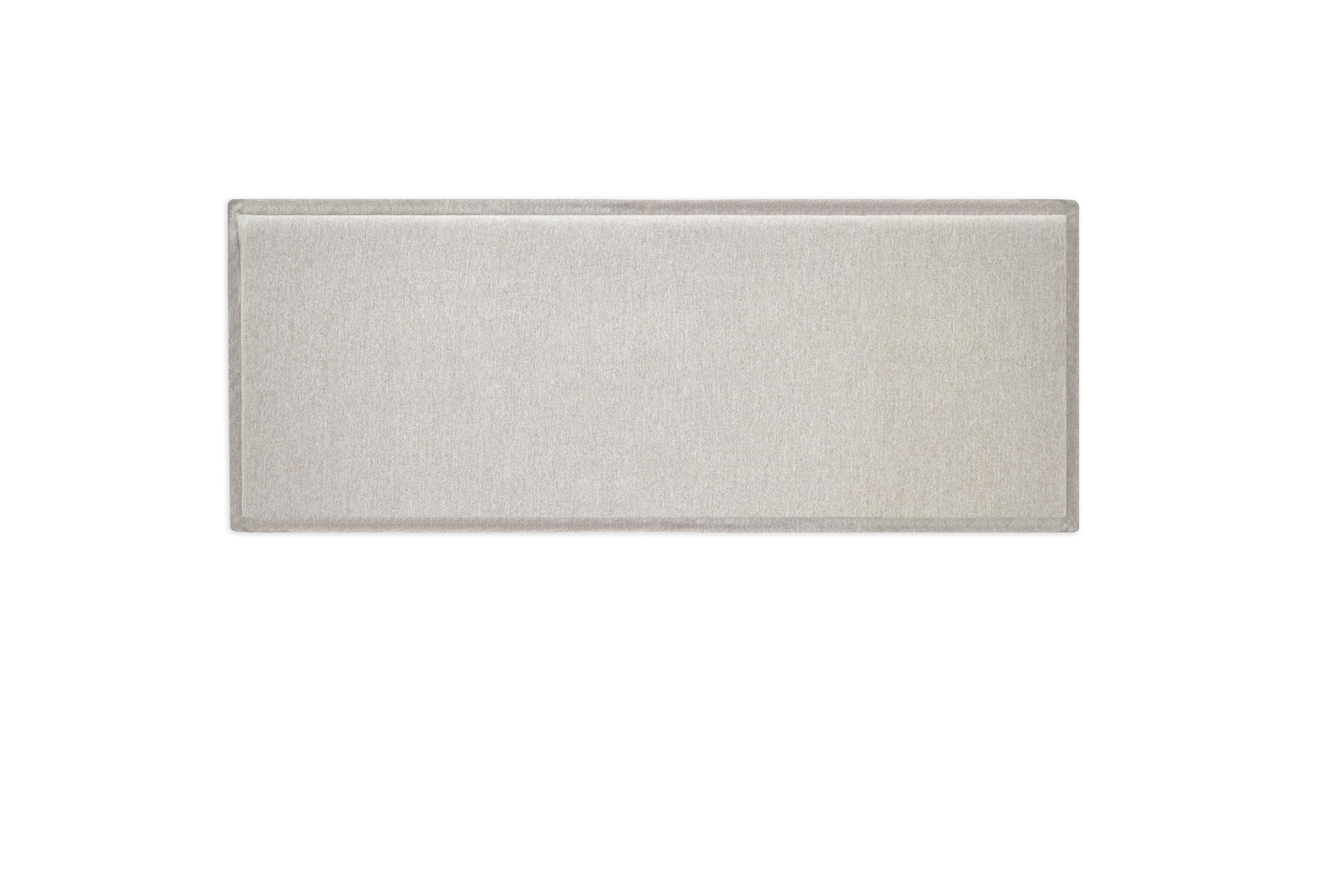 WIN REST Cabecero de Cama Oasis Tapizado Lino Tela Antimanchas, Fibras Naturales, Tacto Fresco, Moderno y Elegante, Color Lino Natural, Cabecero 190X60 cm (Cama 180)