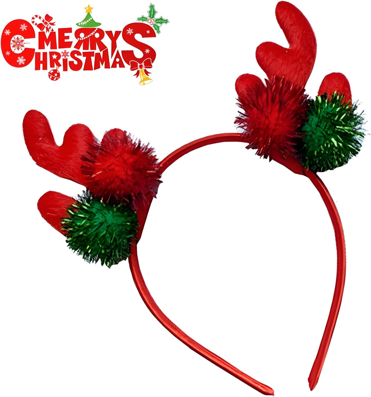 Christmas Headbands, Cute Xmas Hair Bands Holiday Party Costume Accessories