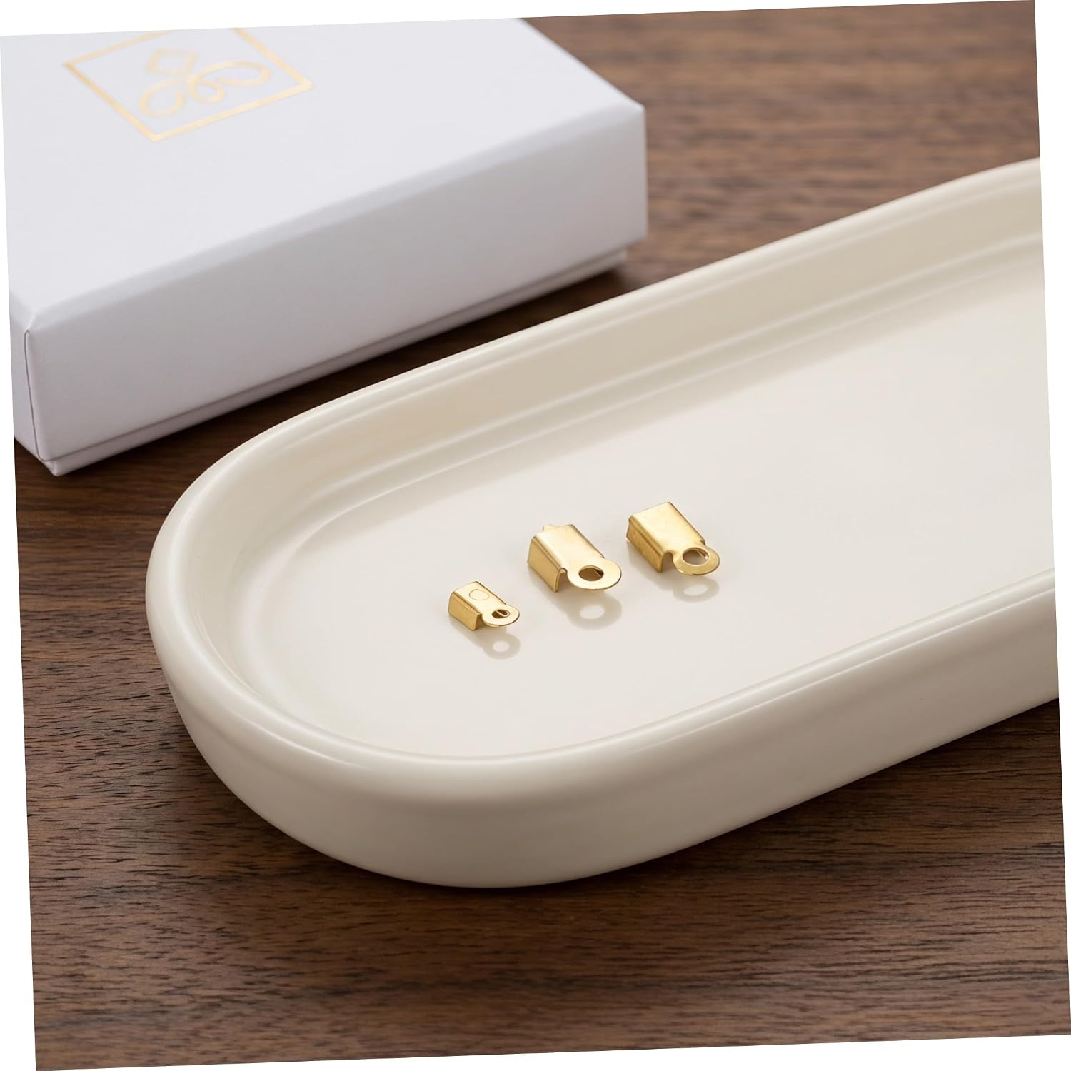 Metal Fold Over Cord Ends for Leathercrafters 300pcs