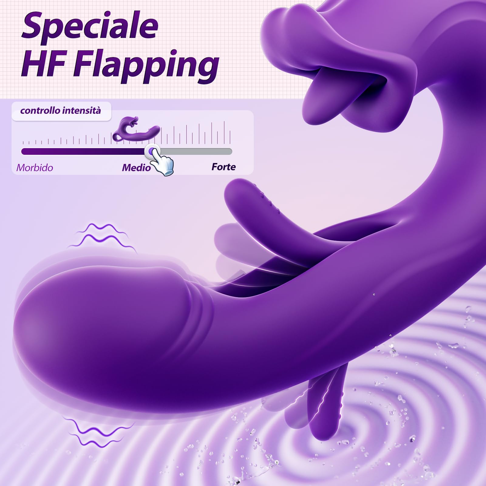 Vibratoreper Donna professionale Sex toys,3 in 1 Vibratore Sexytoysys Battito Vuoto Vibratori Con 7 modalità, Controllo tramite APP Sexy toys Vibratoreper Grandi Vibratore per Donnas Vibratori Rabbit
