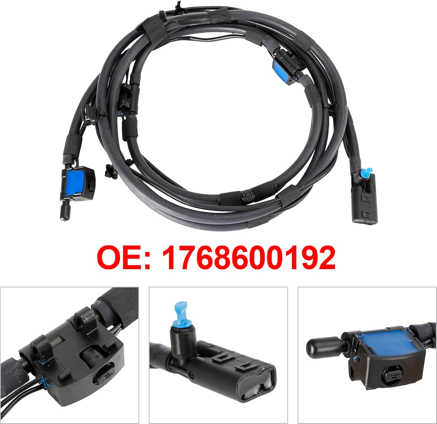 Windshield Washer Nozzle Assembly Heated 1768600192 for Mercedes ClA250 2014-18