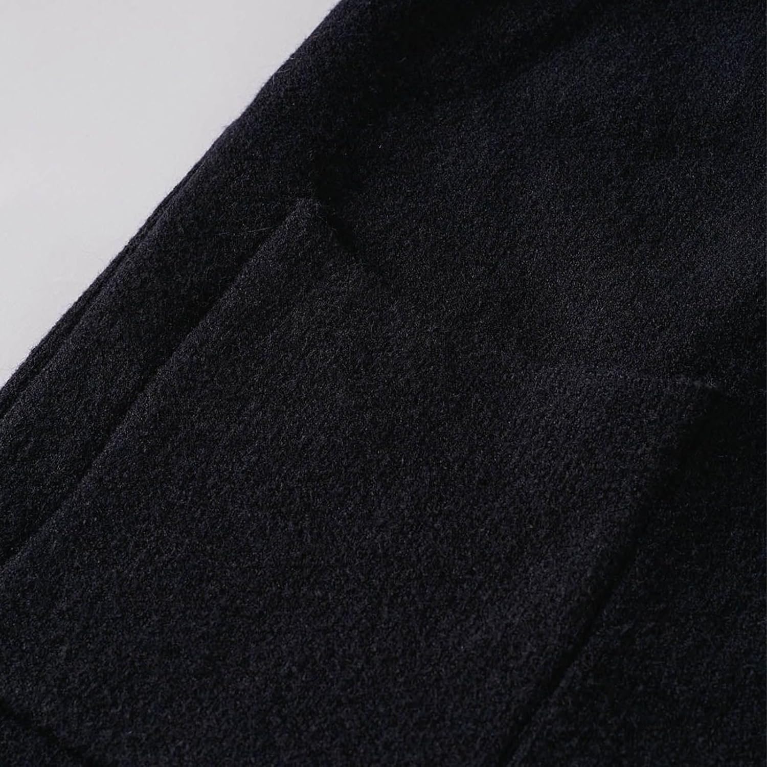 CHICWISH Women Wide Collar Open Front Knit Cardigan Coat Fall Winter Shawl Knit Sweater Coat Outwear with Pockets - Image 7