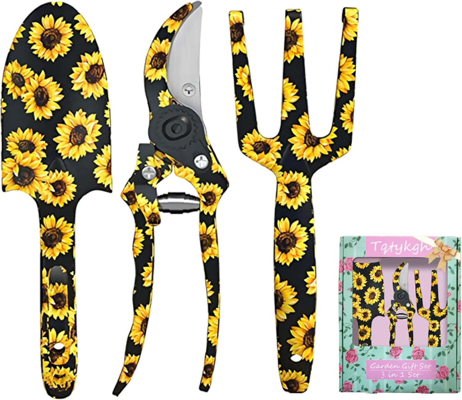 Amazon.com: 3 Piece Cast Gardening Hand Tools Aluminum Heavy Duty ...