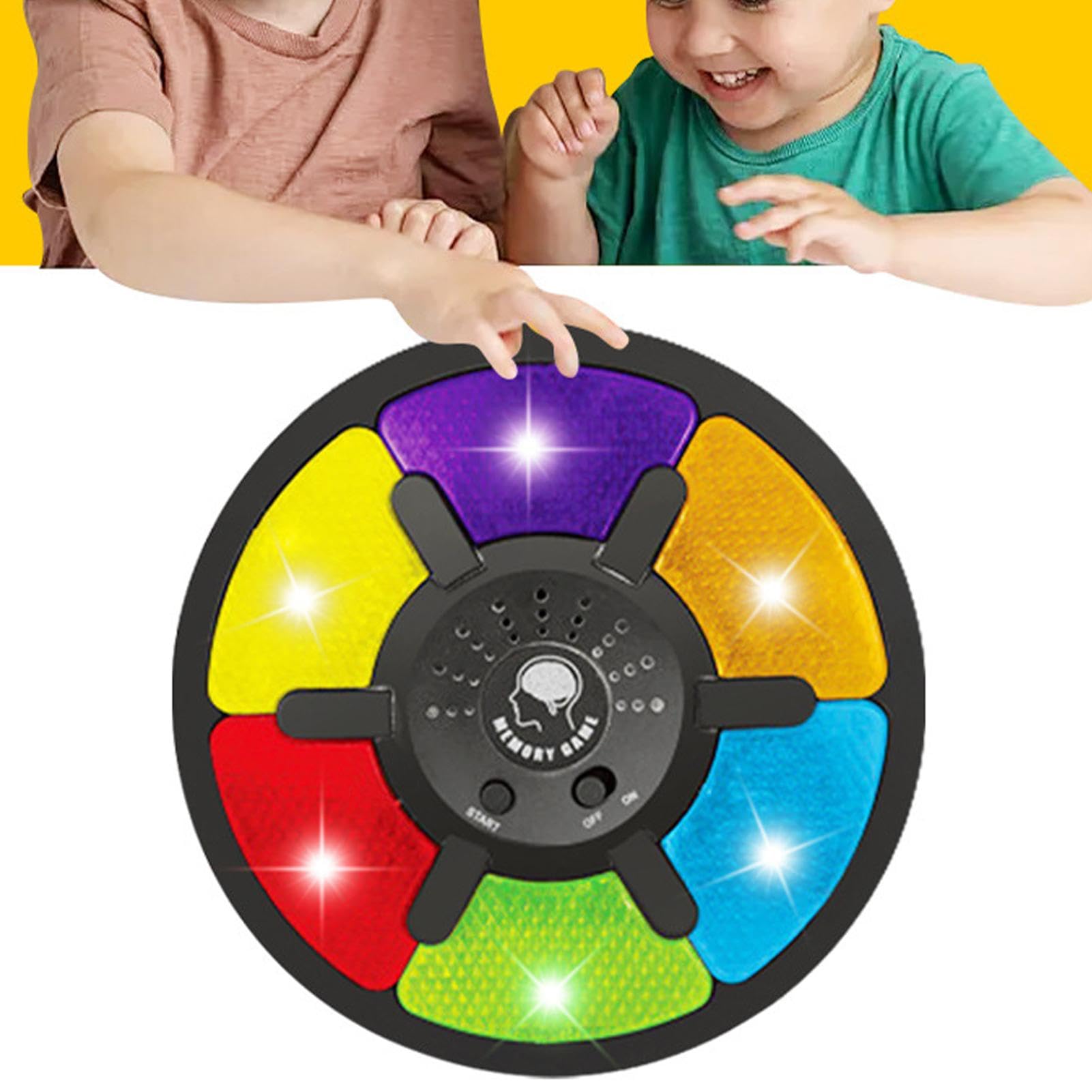 Juego De Memoria Electrónica Con Sonido Y Luces – Ideal Para Entrenar La Mente En Familia O Con Amigos