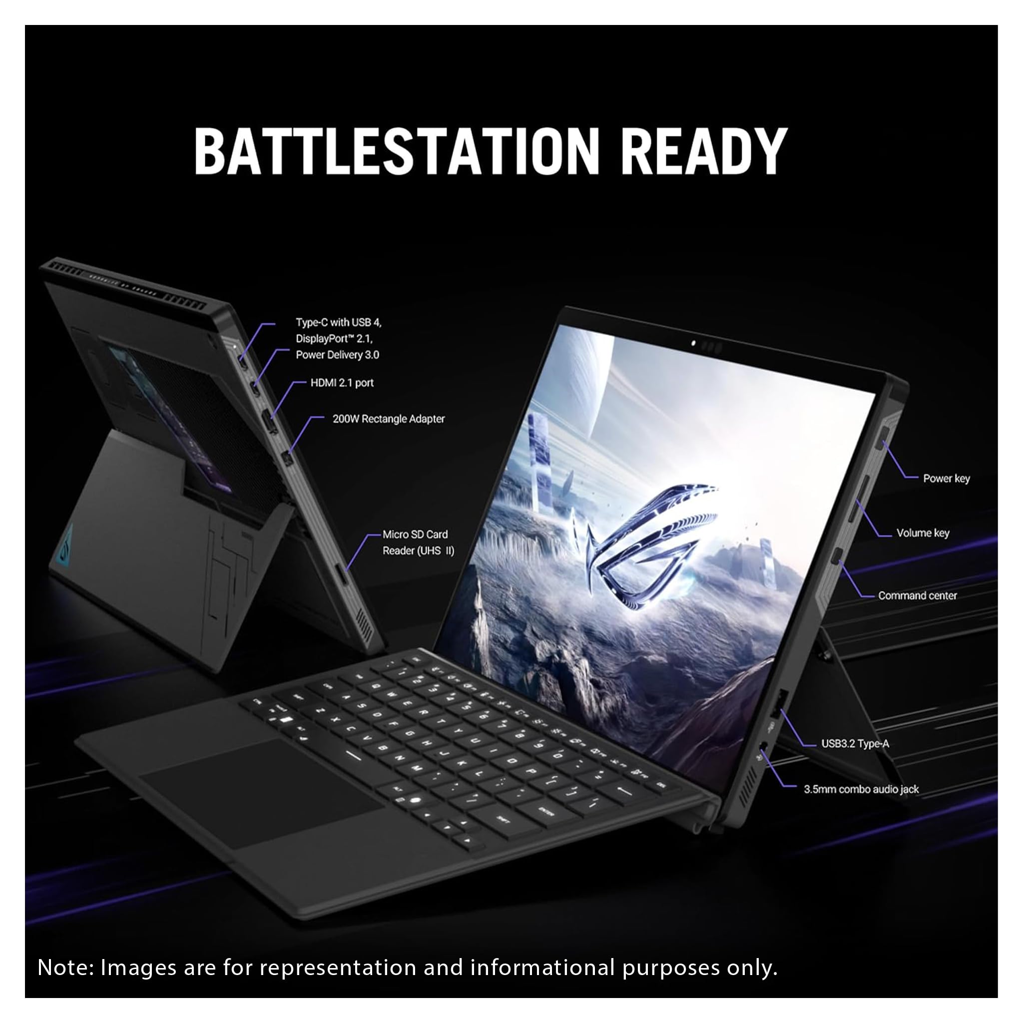 Amazon.com: Asus ROG Flow Z13 2-in-1 Gaming Laptop, AMD Ryzen AI
