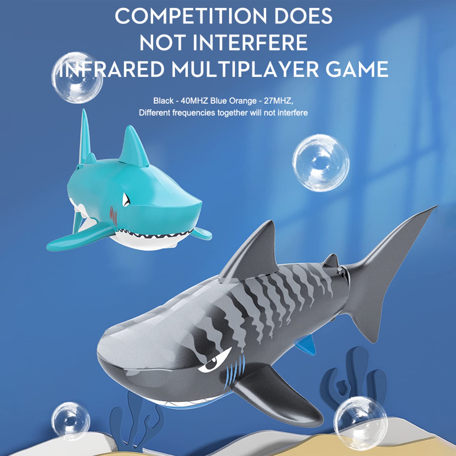 Or 2.4G Simulation Étanche Jouet Bateau Piscine Télécommandé Poisson Animaux RC Requin Baleine dans l'Eau Rivière Jouet Télécommandé - 2026 Jouet radiocommandé, jouets télécommandés price