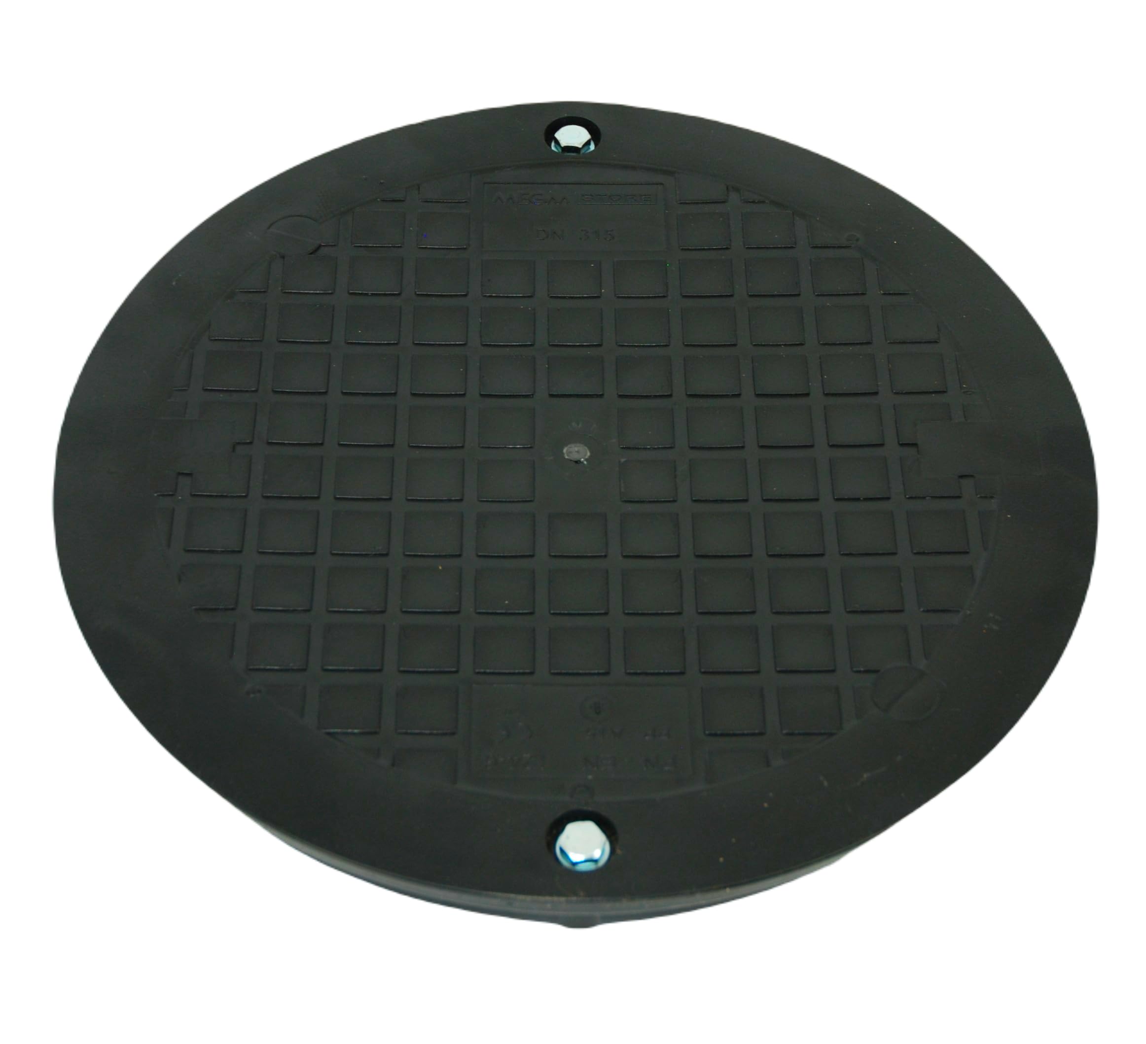 Megaa store KG Kontrollschacht DN 315/ Anschlüsse 160-125-110 Höhe 0,5m bis 2m Revisionsschacht Abwasserschacht Schacht Rohr, Deckel, Komplett SET mit Gleitpaste 250g (Rohr 1,5m, 2 x DN110)