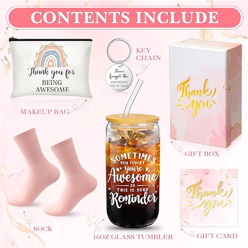 Miniatura 3 de Hsei 6 piezas de regalos de agradecimiento de graduación para mujeres, regalos de agradecimiento para enfermeras, empleados, compañeros de trabajo,