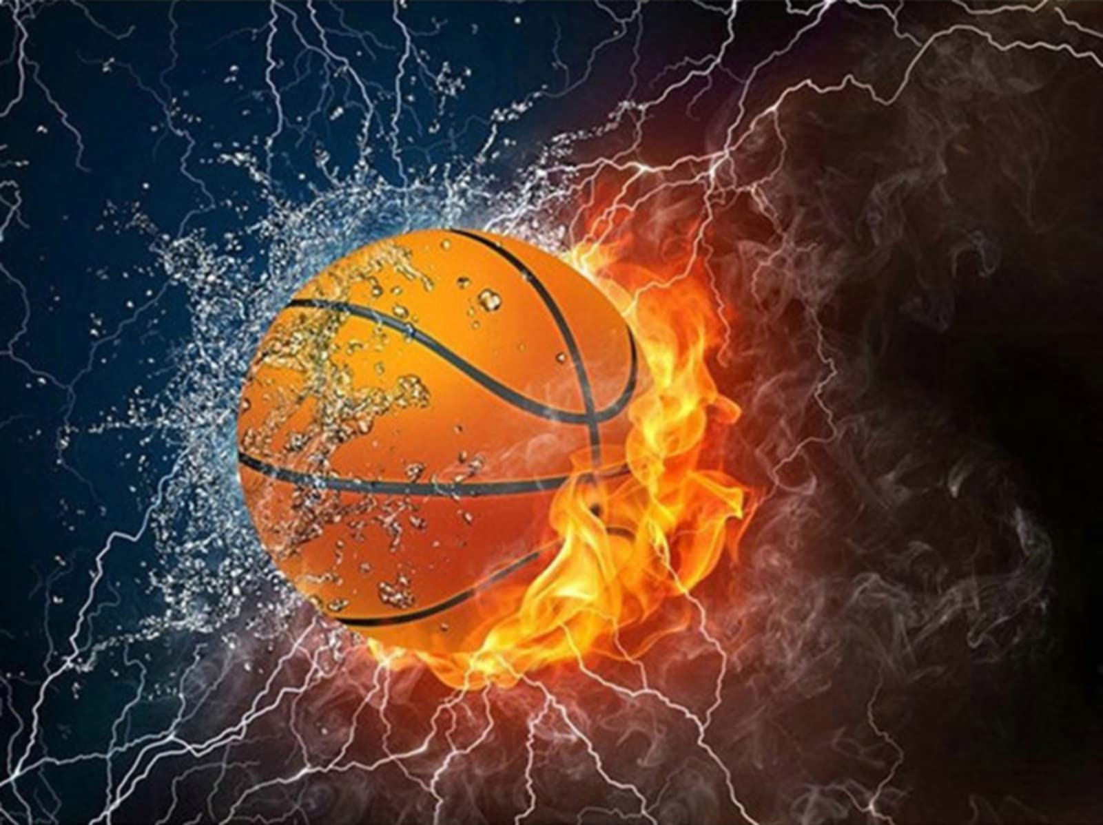 Stromspannung Echo Egoismus Basketball Diamond Art Pumpe Hagel Tappen
