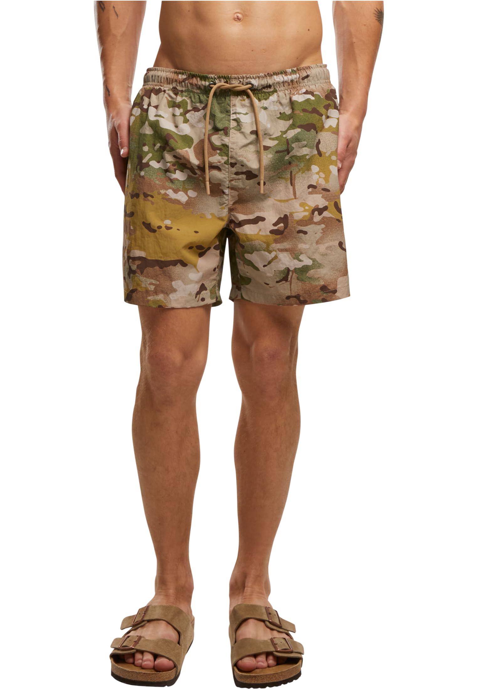 Brandit Spodenki kąpielowe, wiele kolorów, rozmiary od S do 3XL, Tactical Camo, S