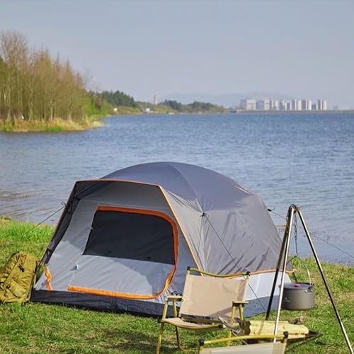 Miniatura 8 de EchoSmile 24 Person Camping Tent, Lightweight Dome Family Tent with Rainfly, Easy Setup, Waterproof & Windproof Outdoor Shelter for Group Hiking,