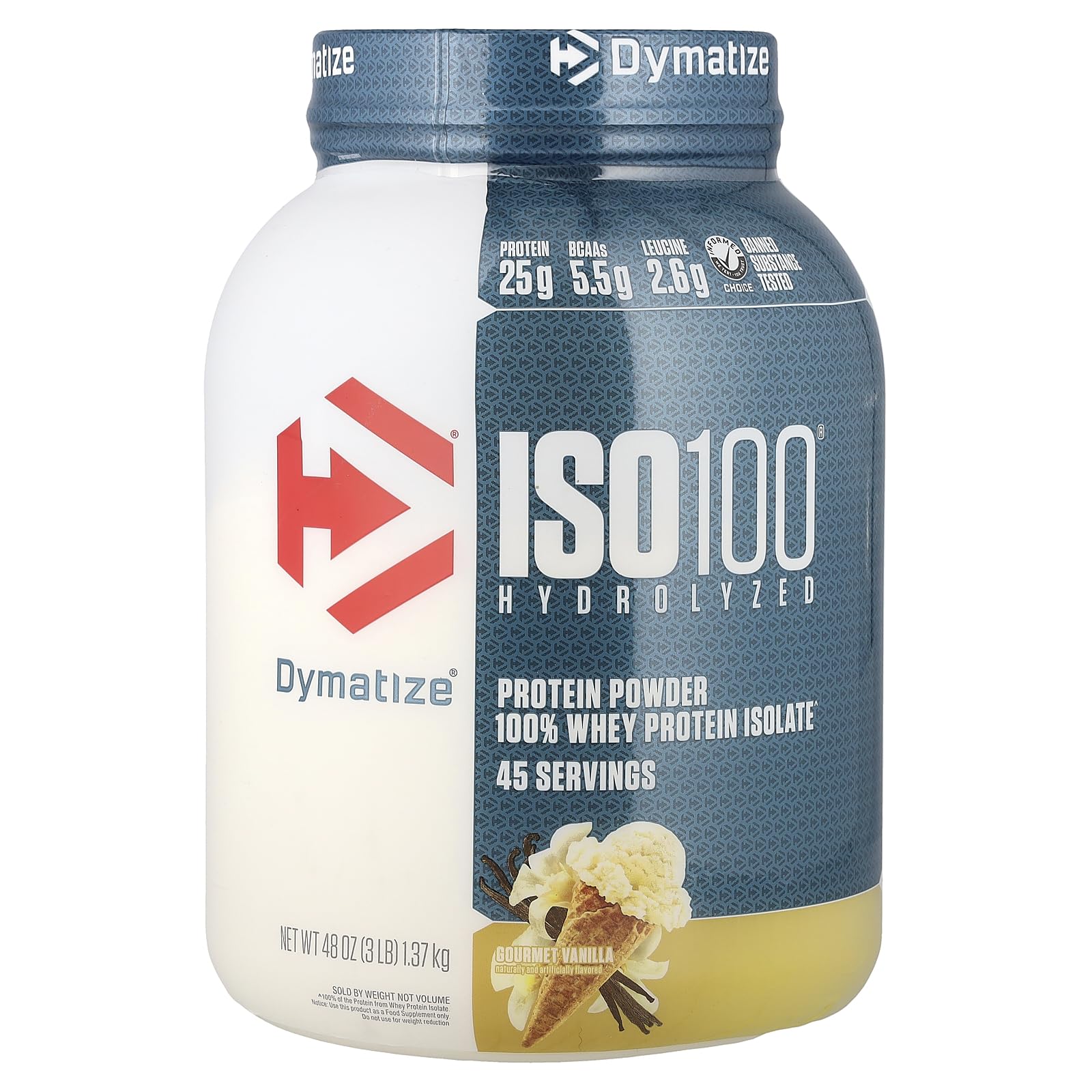 Dymatize Iso-100 Hydrolyzed, 3 lb