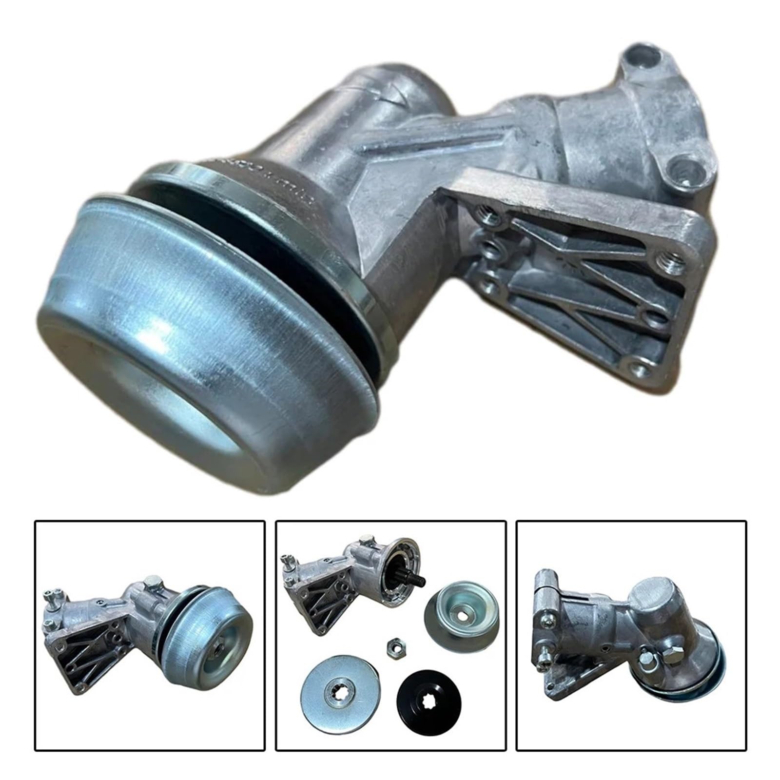 1 Reductor De Caja De Cambios De 1.260 In 10T, Compatible Con Oleo-Mac, 753 746T 750T 753T 755T MASTER 61112072R Piezas De Repuesto De Cabezal De Caja De Engranajes De Desbrozadora