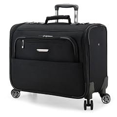 Travelers Choice Carry-On Softside 8-Wheeled Spinner Garment Bag Luggage Black 21-Inch