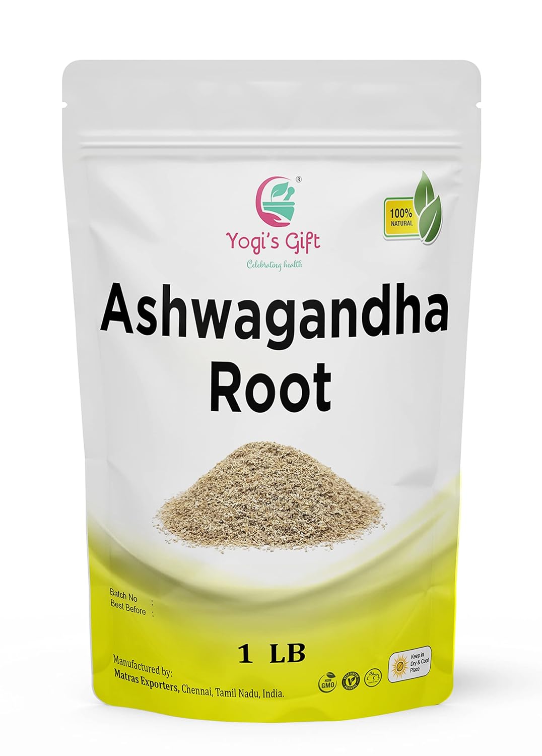 Amazon.com : Ashwagandha Root 1lb | Dried Ashwagandha Herb | 100% ...