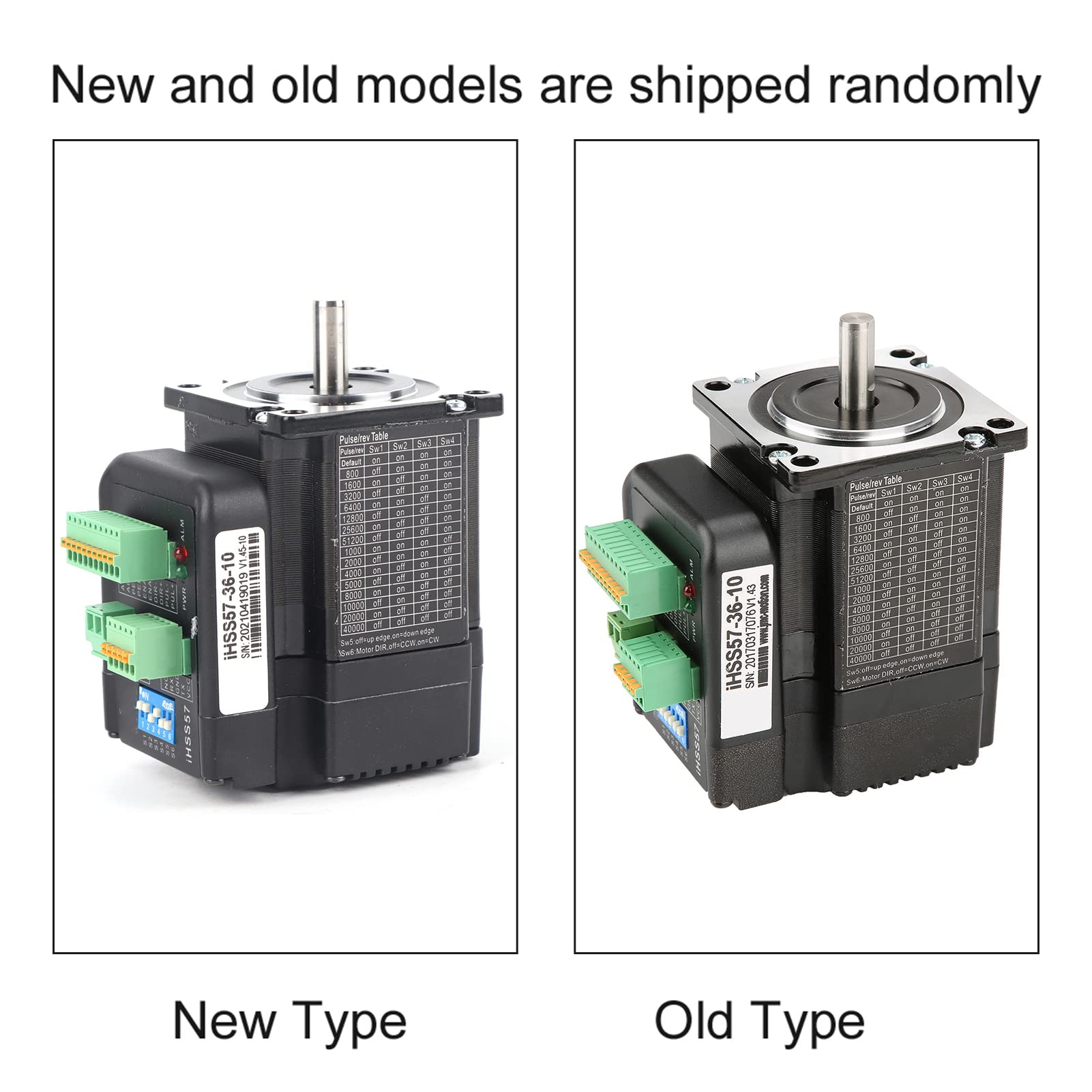 Mingzhe Driver per Motore Ibrido Passo-passo NEMA23 Coppia Elevata per Soluzioni di Automazione Industriale 36VDC 1Nm IHSS57-36-10